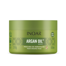 Load image into Gallery viewer, Inoar Argan Oil Hair Mask - Deep Conditioning And Moisturizing Essential Oil Hair Mask 8.8oz/250g
