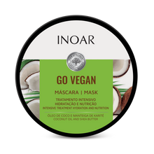 Load image into Gallery viewer, Inoar Go Vegan Hydration And Nutrition Hair Care Treatment 250g
