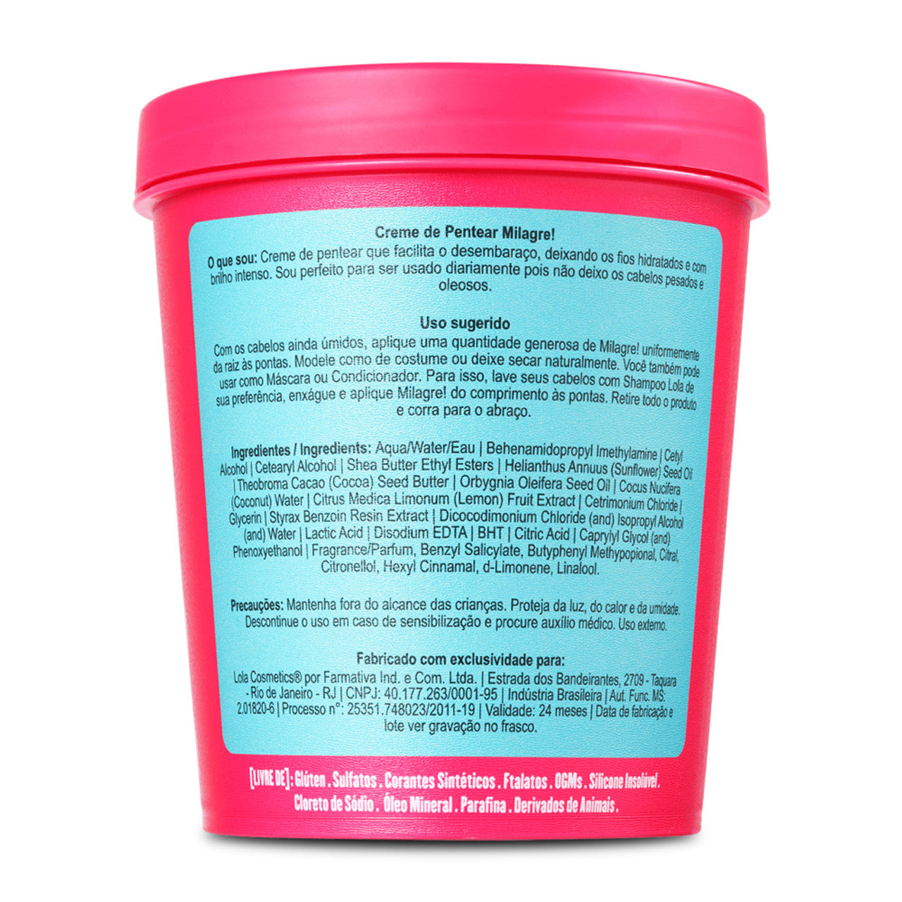 LOLA - Miracle - Co-Wash, Hair Cream Leave in Conditioner & Combing Curl-Defining Cream 450g