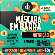 Load image into Gallery viewer, LOLA Em Barra - Solid Nourishing Hair Mask (for unruly hair) 65g
