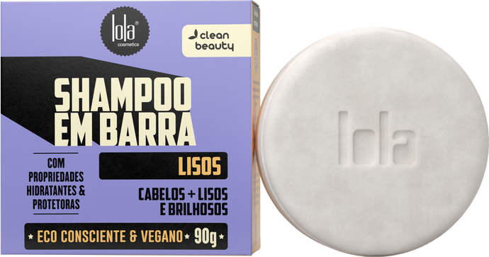 LOLA Em Barra - Solid Shampoo for Straight Hair 90g