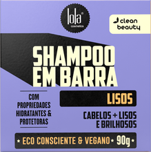 Load image into Gallery viewer, LOLA Em Barra - Solid Shampoo for Straight Hair 90g
