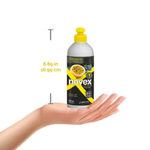 Load image into Gallery viewer, Novex SuperFood Passion Fruit &amp; Blueberry Styling Product Size
