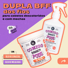 Load image into Gallery viewer, Best friends of your hair, recommended for bleached and highligthed hair - Cleanse Conditioner and Heat protector spray
