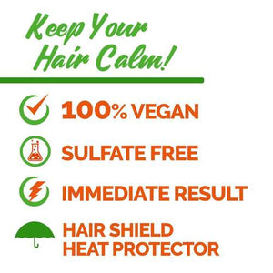 Novex Doctor Hemp Shampoo- keep your hair Calm, 100% vegan, Sulfate Free