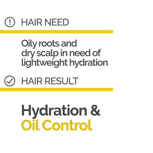Novex SuperFood Passion Fruit & Blueberry Hair need: Oily Roots ans dry scalp. Hair Result: Hydration and Oil Control